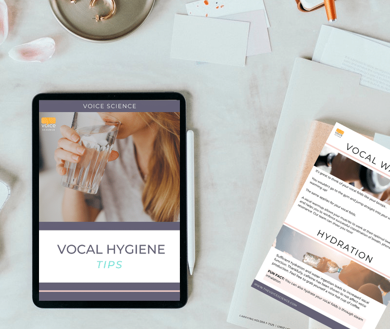 Thank you! The Vocal Hygiene Tips are in Your Inbox