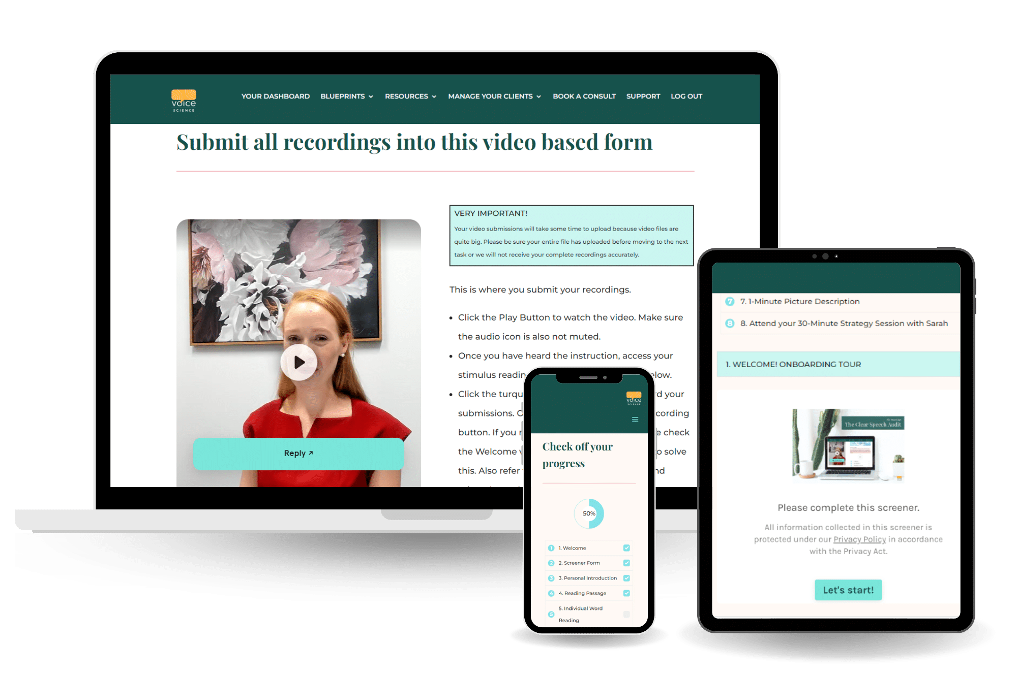 Clear Speech Audit